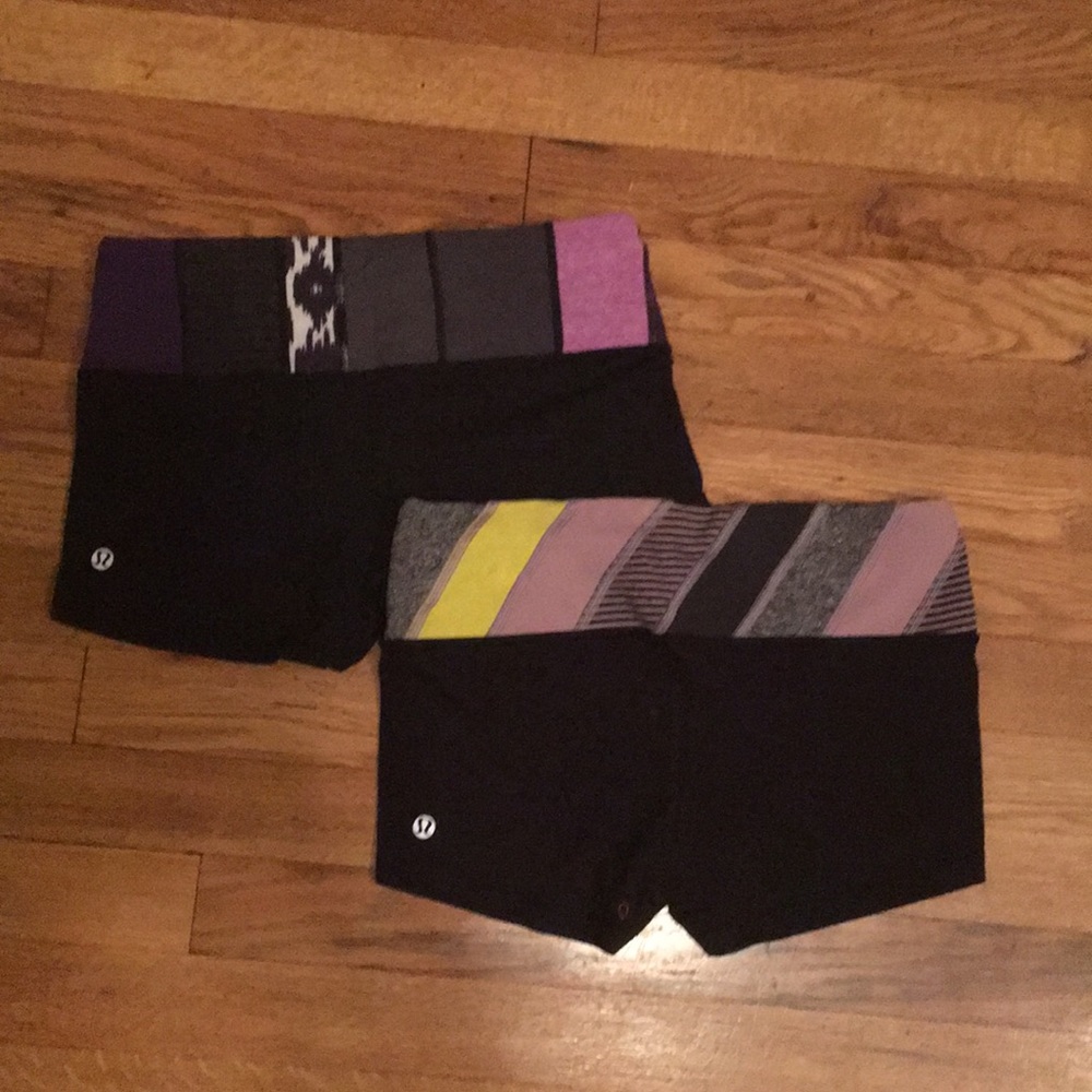 Lululemon boogie shorts bundle 6